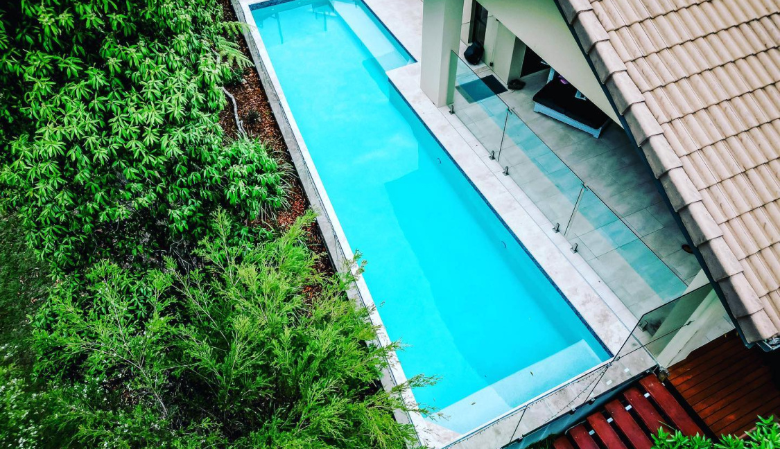 Narrow Swimming Pool